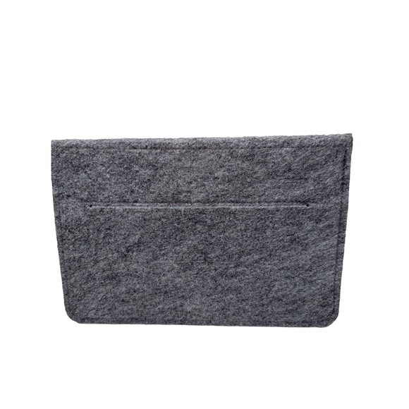 Felt Ipad/tablet Sleeve NWOT Universal 10.50 x 8.25 inches Gray Lined - Picture 5 of 12